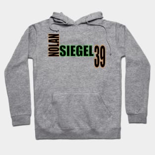 Nolan Siegel '23 black text Hoodie